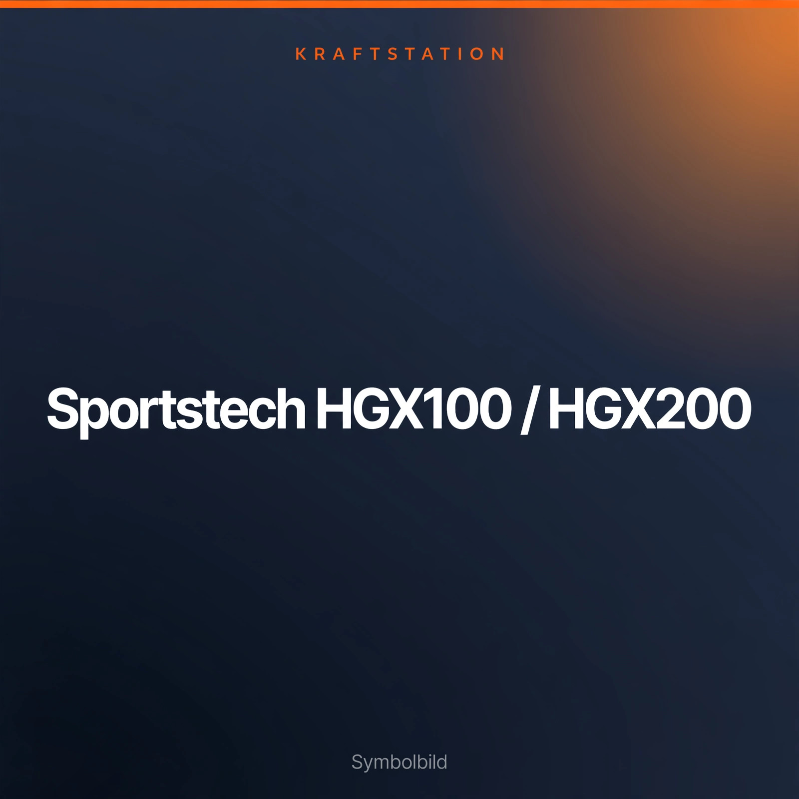 Sportstech HGX100/HGX200 &ndash; Symbolbild